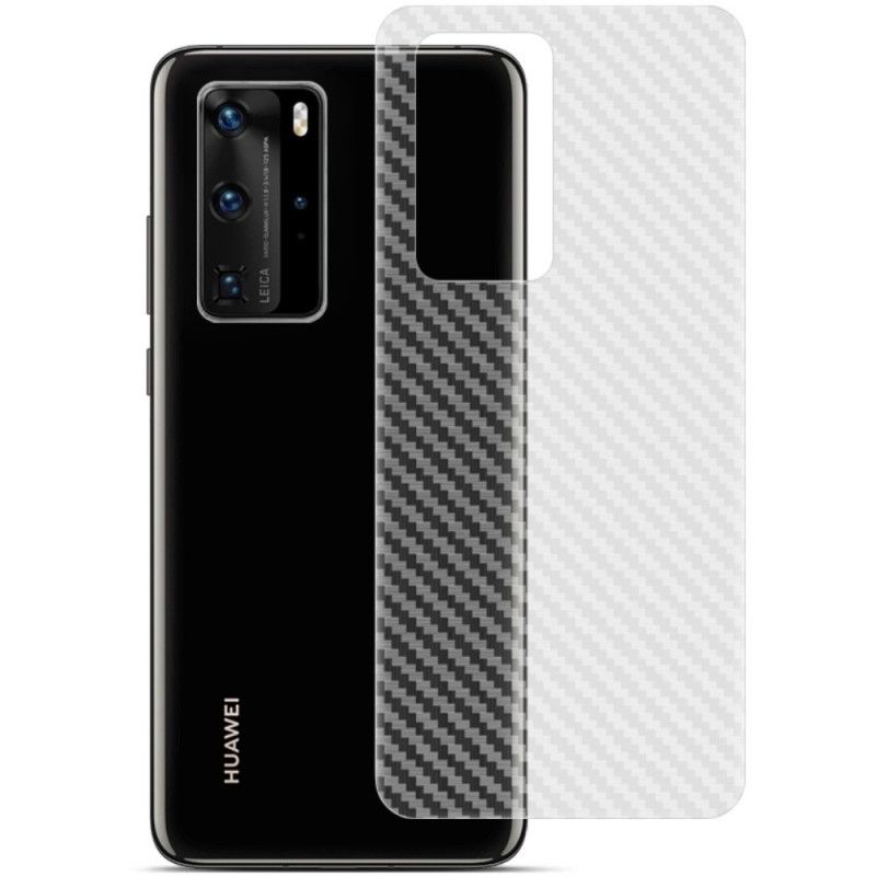 Bakre Film Huawei P40 Karbon Imak Stil