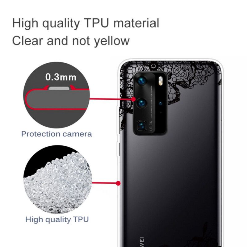 Deksel for Huawei P40 Fin Blonder