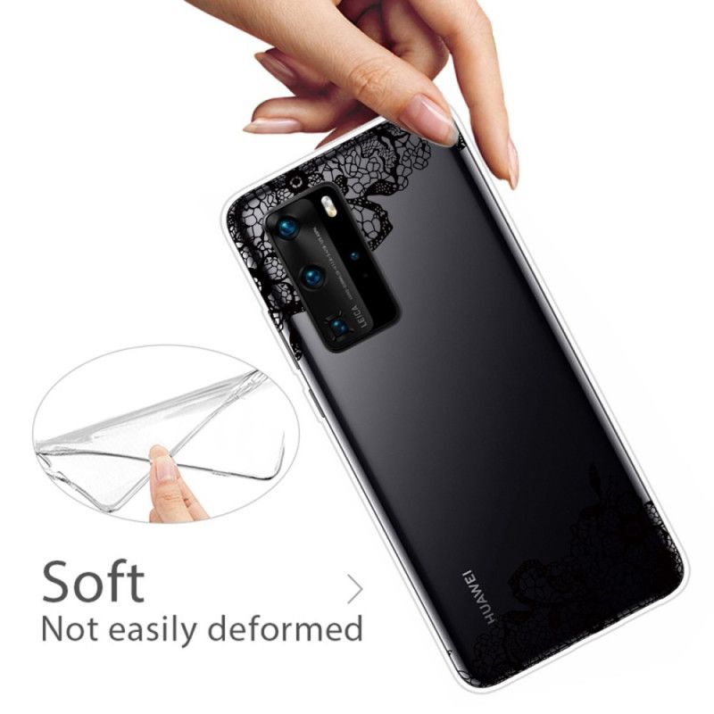 Deksel for Huawei P40 Fin Blonder