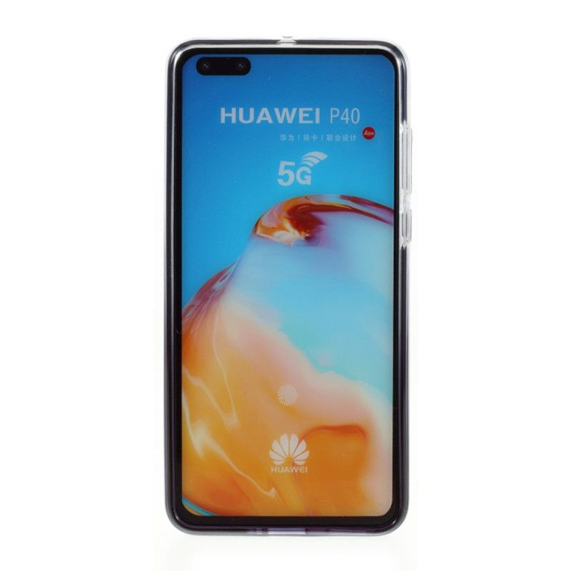 Deksel Huawei P40 Svart Gradientglitter