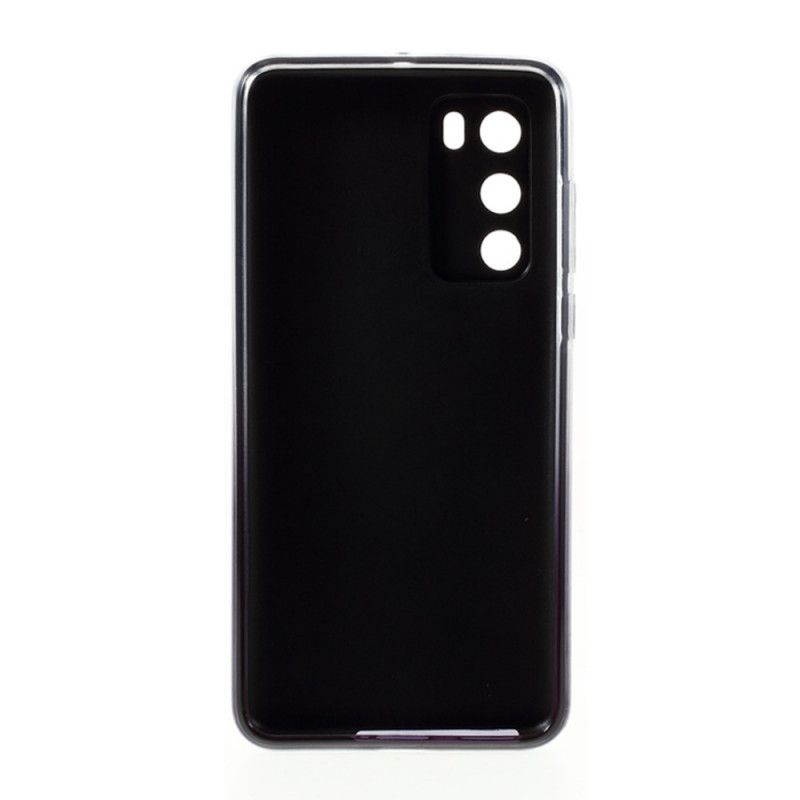 Deksel Huawei P40 Svart Gradientglitter