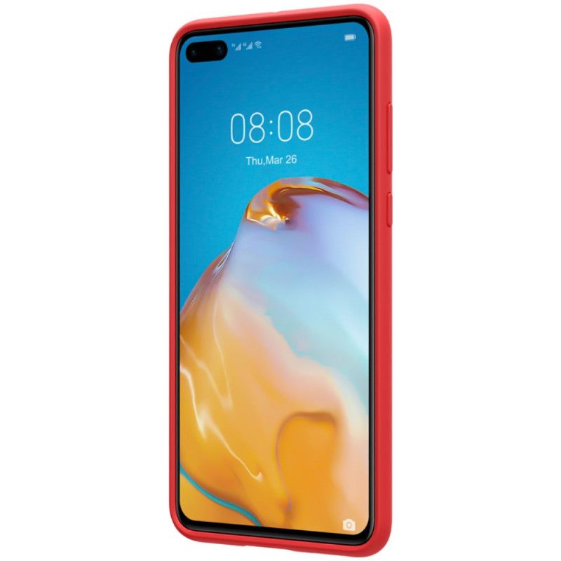 Deksel Huawei P40 Svart Nillkin Flex Pure-Serien Anti-fall