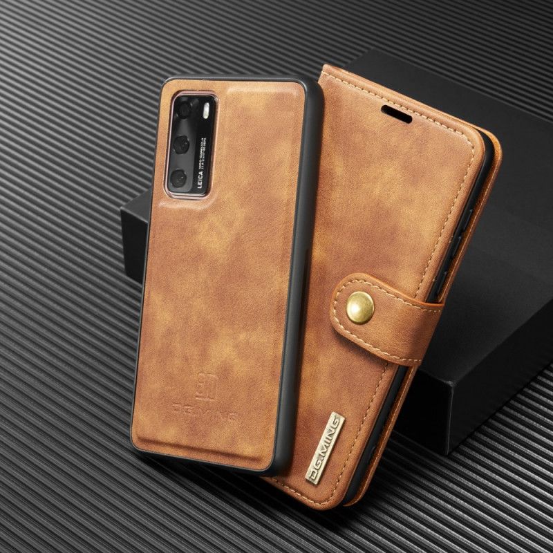 Folio Deksel for Huawei P40 Svart Dg. Avtakbar Ming