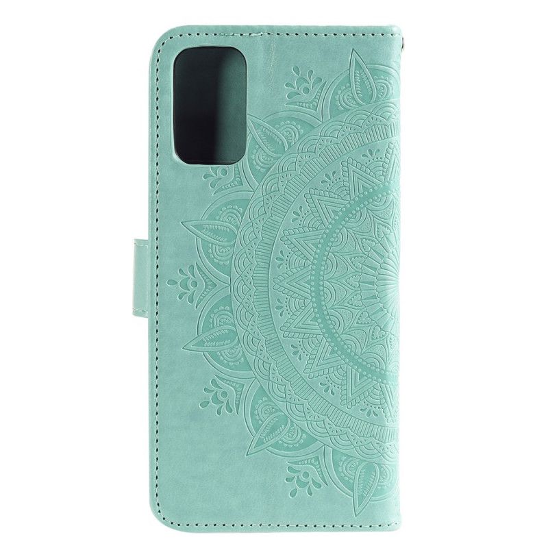 Folio Deksel Huawei P40 Cyan Solmandala