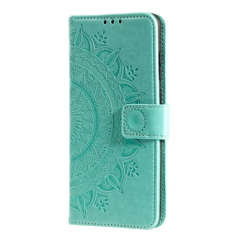 Folio Deksel Huawei P40 Cyan Solmandala