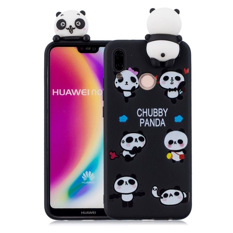 Deksel for Huawei P20 Lite 3D Chuba Panda