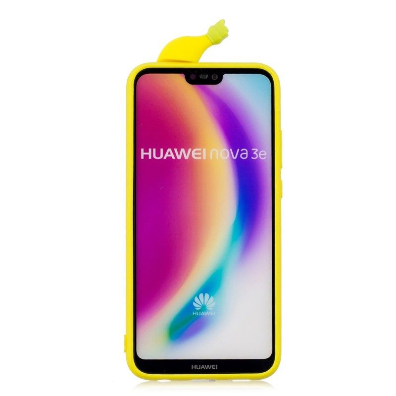 Deksel Huawei P20 Lite 3D Banan Anti-fall