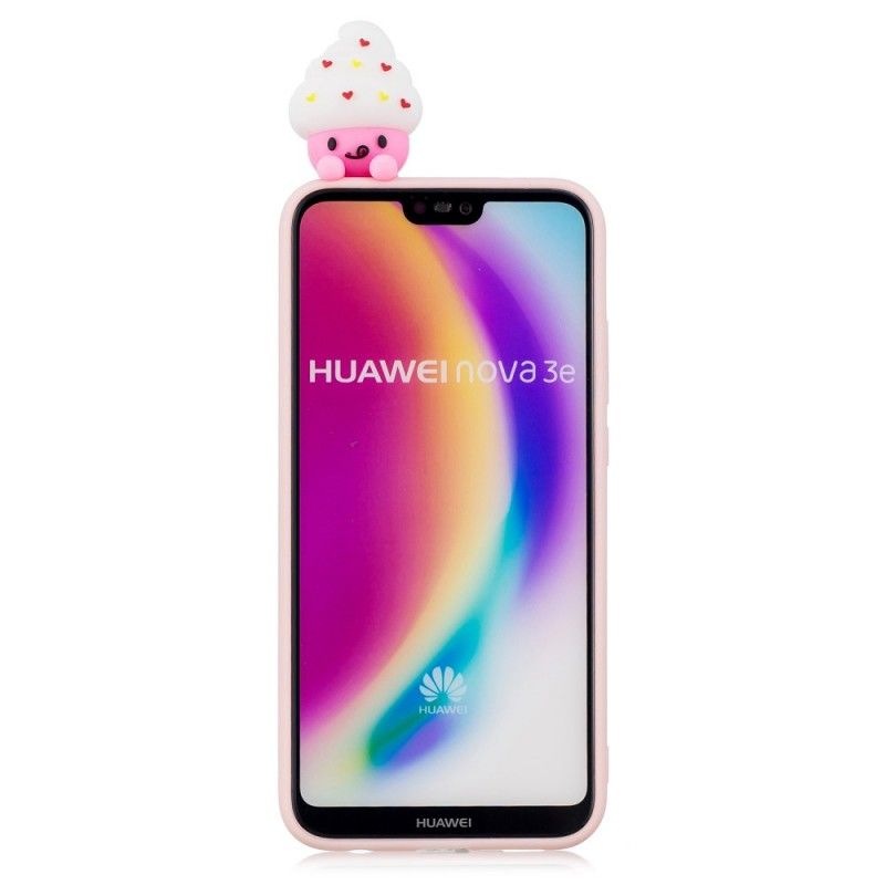 Deksel Huawei P20 Lite 3D Morsom Iskrem