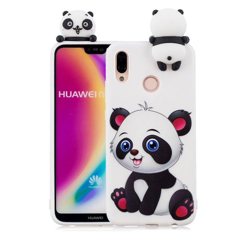 Deksel Huawei P20 Lite 3D Søt Panda