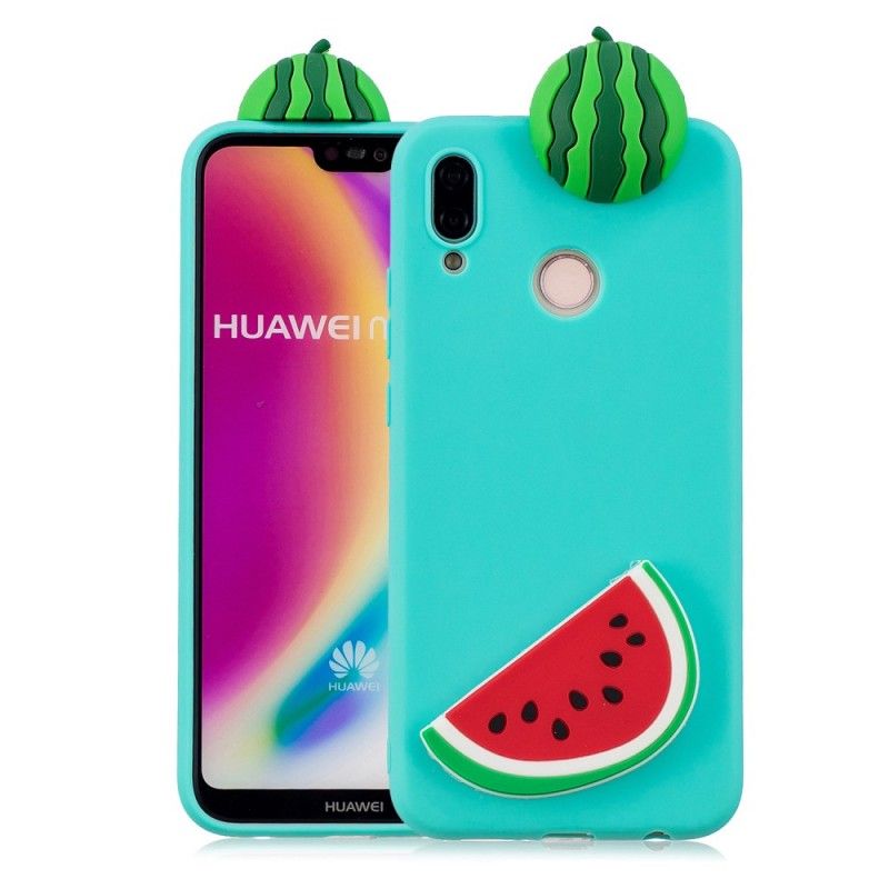 Deksel Huawei P20 Lite 3D Vannmelon Beskyttelse