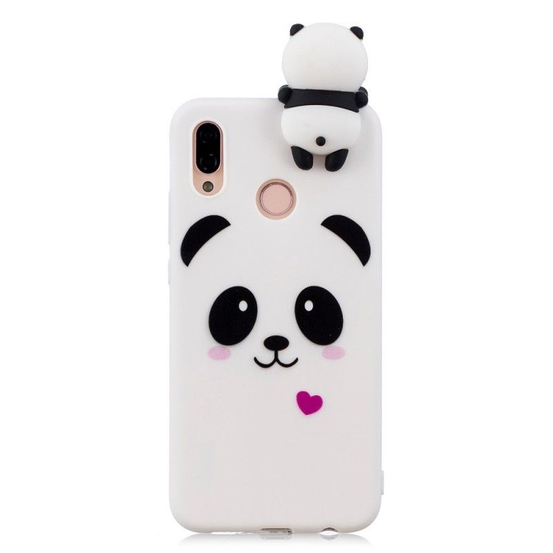 Deksel Huawei P20 Lite Morsom 3D Panda Anti-fall