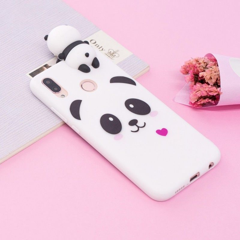 Deksel Huawei P20 Lite Morsom 3D Panda Anti-fall