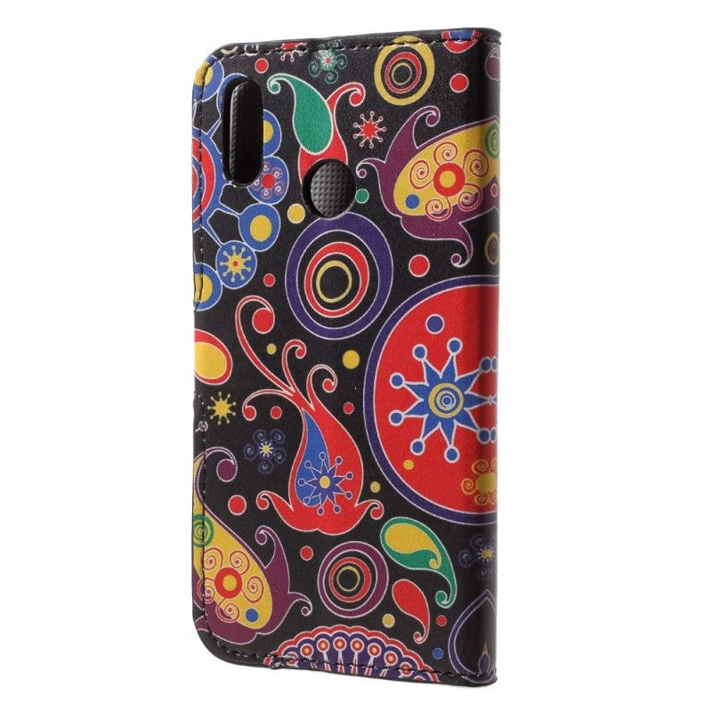 Folio Deksel Huawei P20 Lite Galakse Design