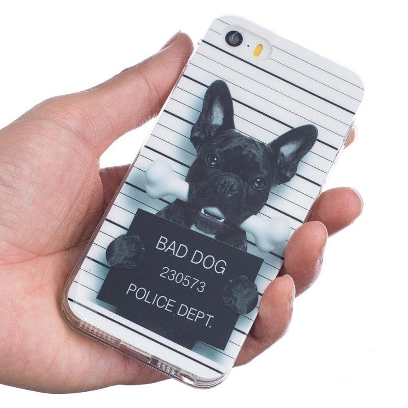 Deksel for iPhone 5 / 5S / SE Dårlig Hund