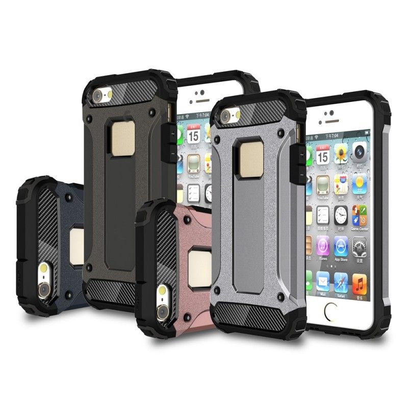 Deksel for iPhone 5 / 5S / SE Svart Overlevende