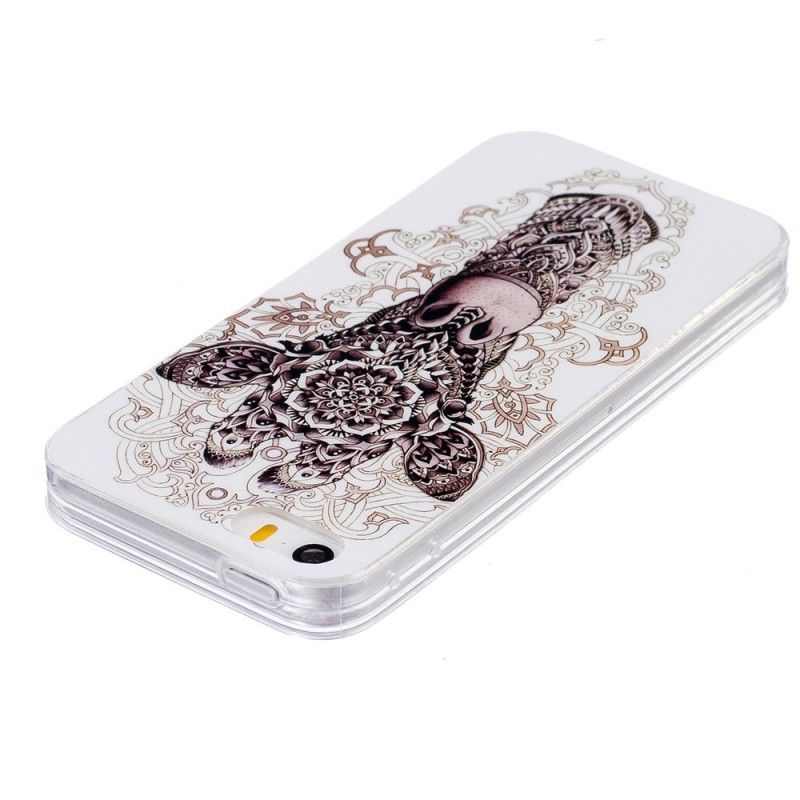 Deksel iPhone 5 / 5S / SE Tribal Giraffe Beskyttelse