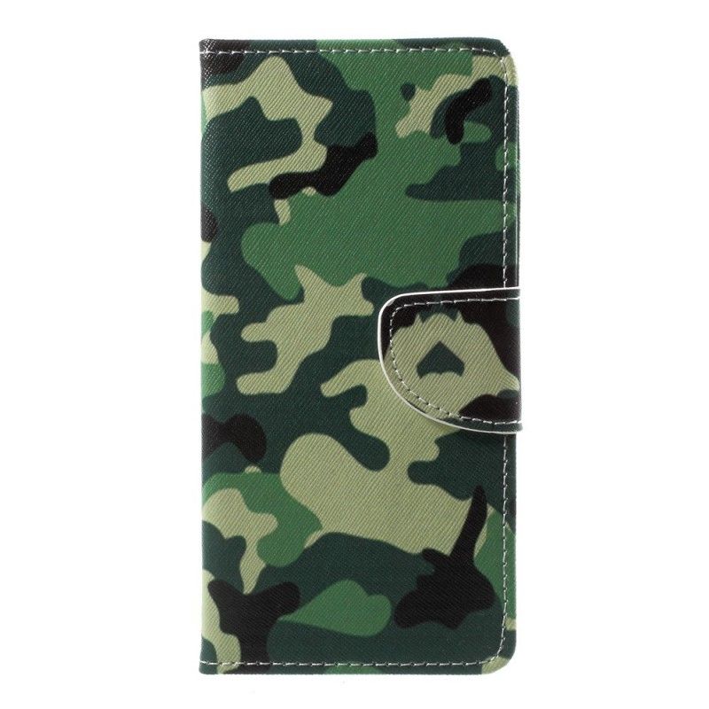 Folio Deksel for Sony Xperia L1 Militær Kamuflasje