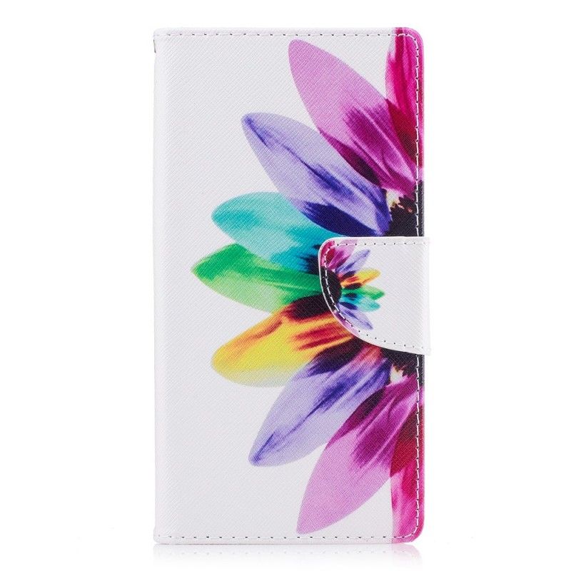 Folio Deksel Sony Xperia L1 Akvarellblomst