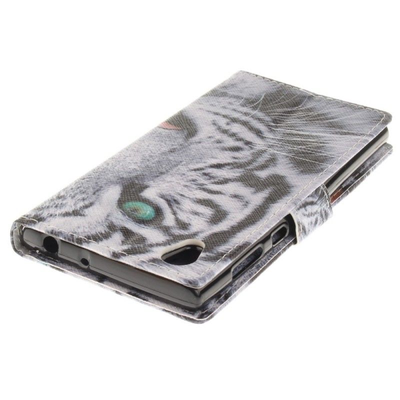 Folio Deksel Sony Xperia L1 Tigeransikt