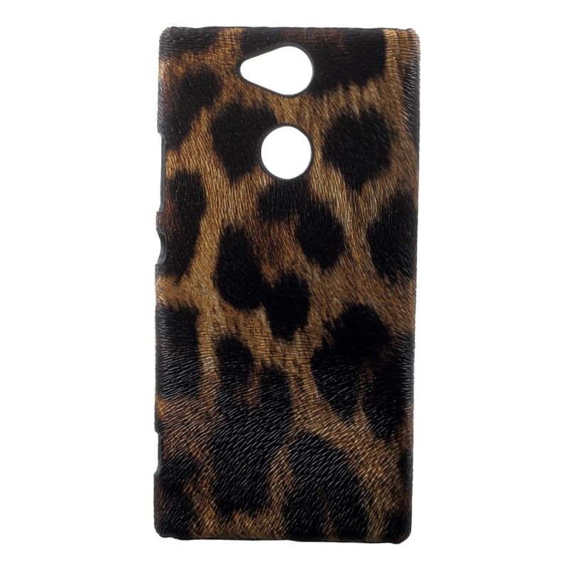 Deksel Sony Xperia XA2 Leopardhudeffekt