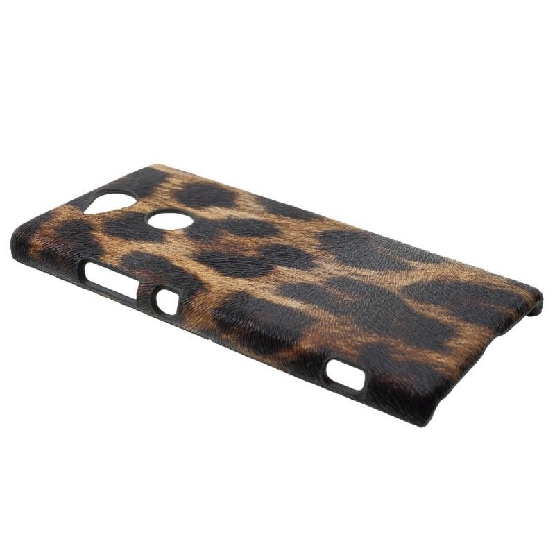 Deksel Sony Xperia XA2 Leopardhudeffekt