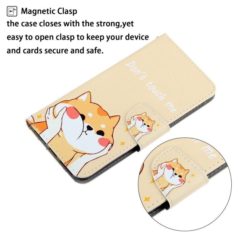 Folio Deksel Samsung Galaxy S24 Ultra 5g Akita Hund Med Stropp