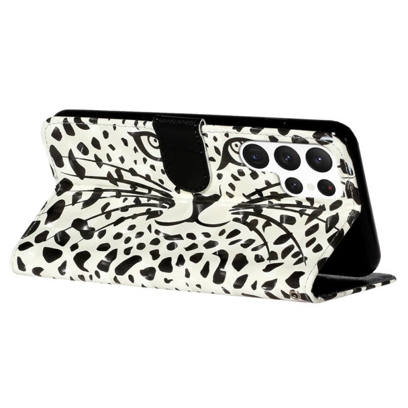 Folio Deksel Samsung Galaxy S24 Ultra 5g Leopardhode