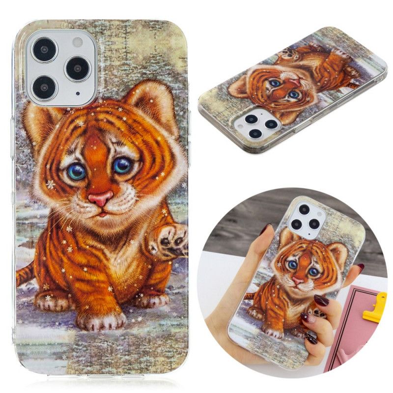 Deksel iPhone 12 Pro Max Baby Tiger