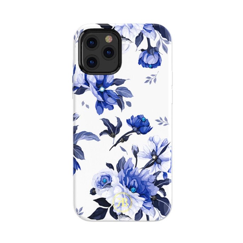 Deksel iPhone 12 Pro Max Svart Kingxbar Blomster