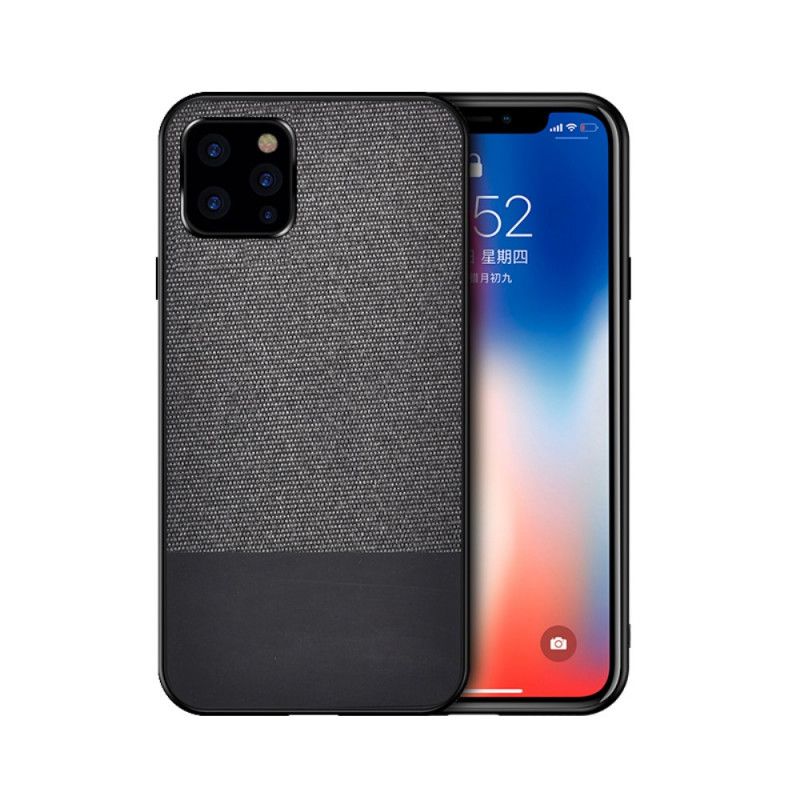 Deksel iPhone 12 Pro Max Svart Kunststoff Lærbit