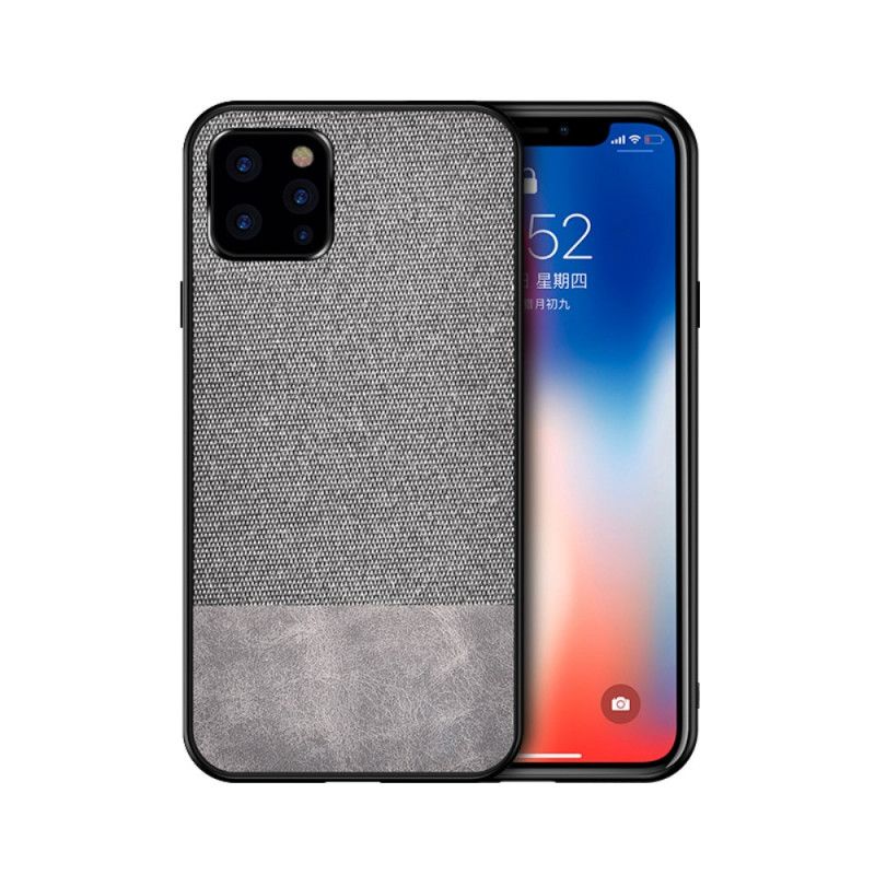 Deksel iPhone 12 Pro Max Svart Kunststoff Lærbit