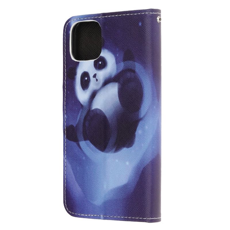 Folio Deksel for iPhone 12 Pro Max Pandarom Med Tanga