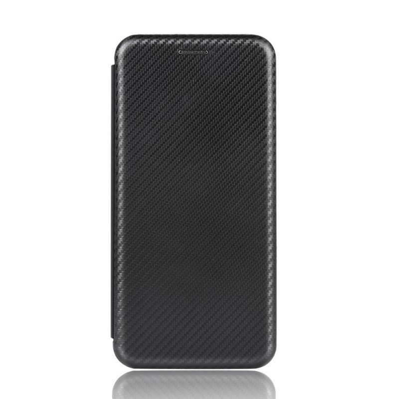 Folio Deksel for iPhone 12 Pro Max Svart Karbonfiber