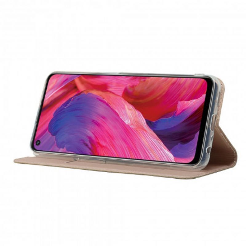 Folio Deksel Oppo A54 5g / A74 5g Magnetisk Lås Beskyttelse Deksel