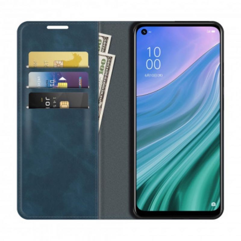 Folio Deksel Oppo A54 5g / A74 5g Skin-touch