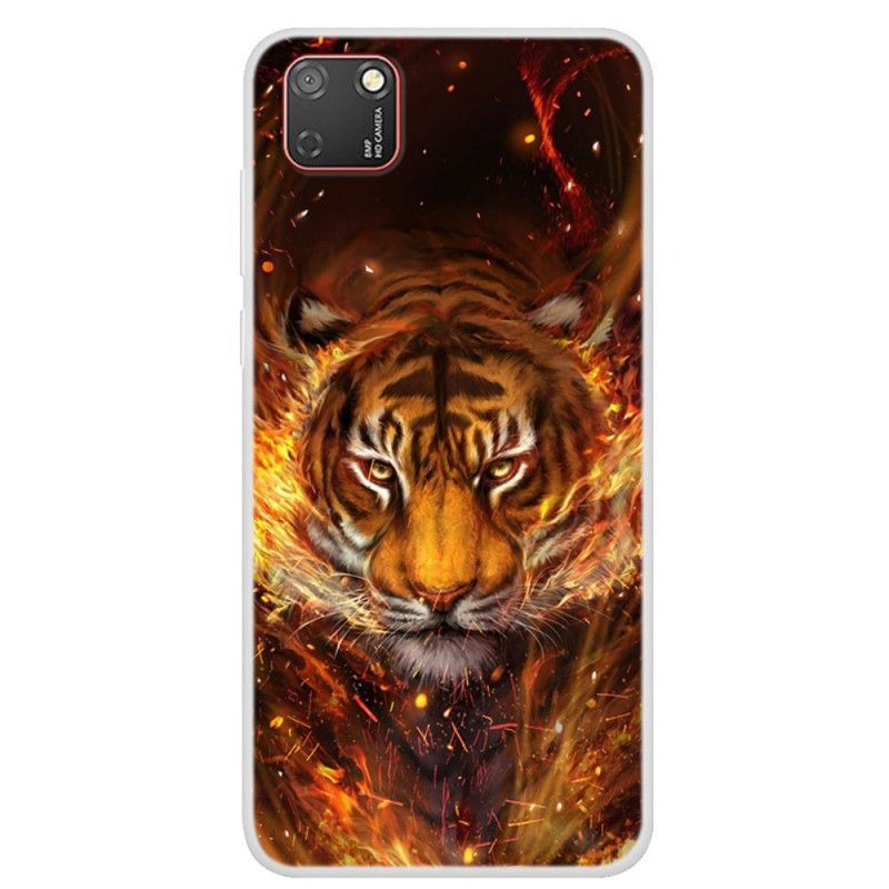 Deksel Huawei Y5p Branntiger