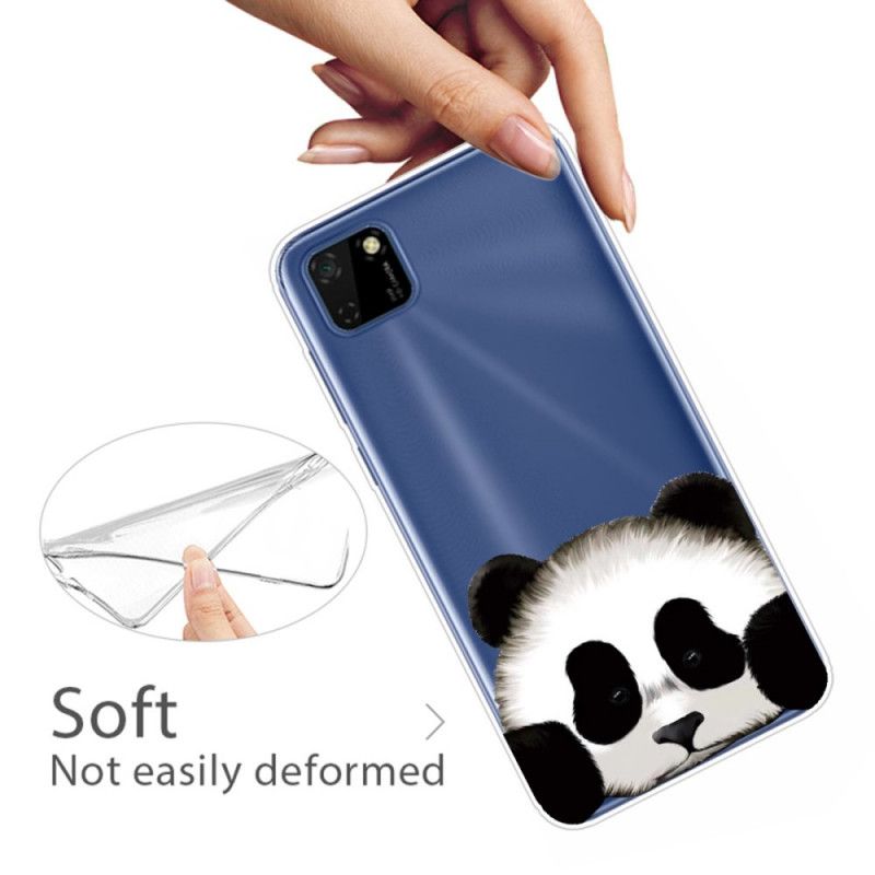 Deksel Huawei Y5p Gjennomsiktig Panda