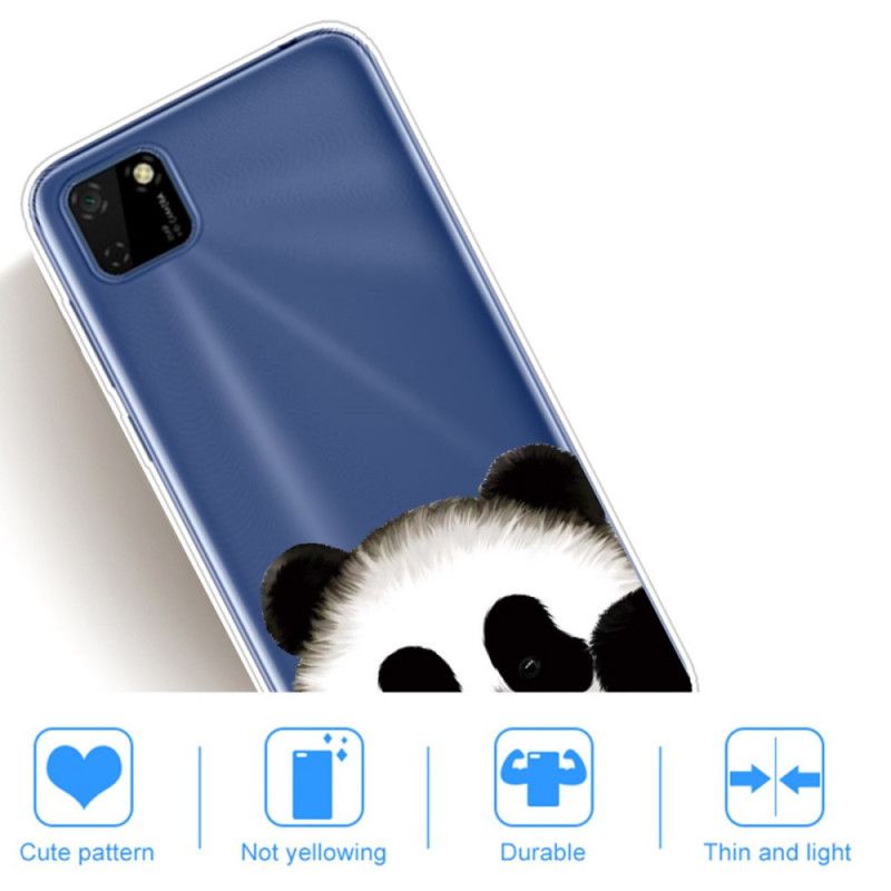 Deksel Huawei Y5p Gjennomsiktig Panda