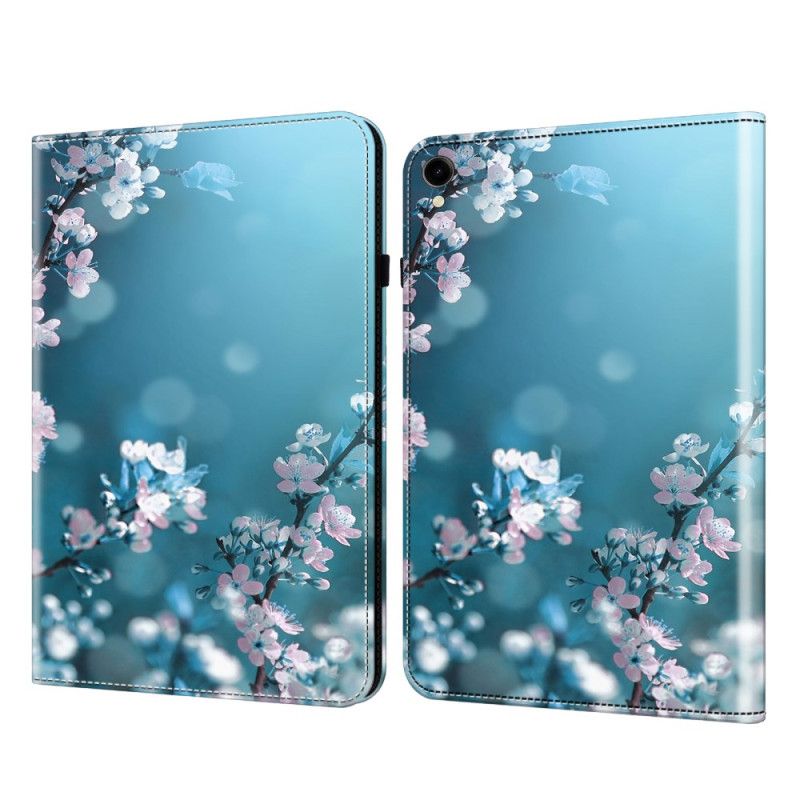 Case Etui Samsung Galaxy Tab S9 Fe Mobildeksel Plommeblomster