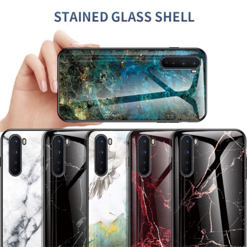 Deksel for OnePlus Nord Svart Premumfarger I Herdet Glass