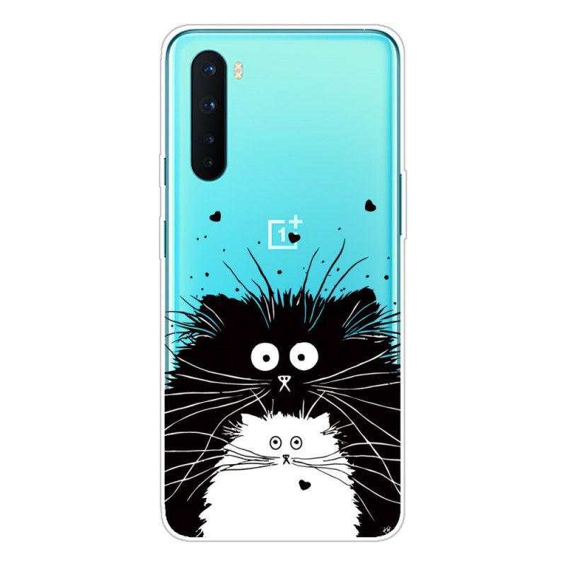 Deksel for OnePlus Nord Svart Se På Kattene