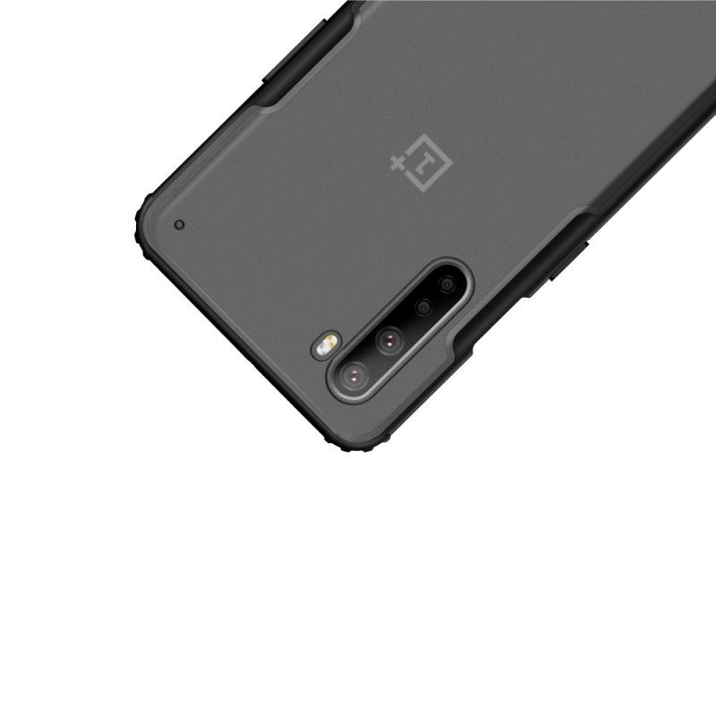 Deksel OnePlus Nord Svart Amor Og Mattekanter Anti-fall