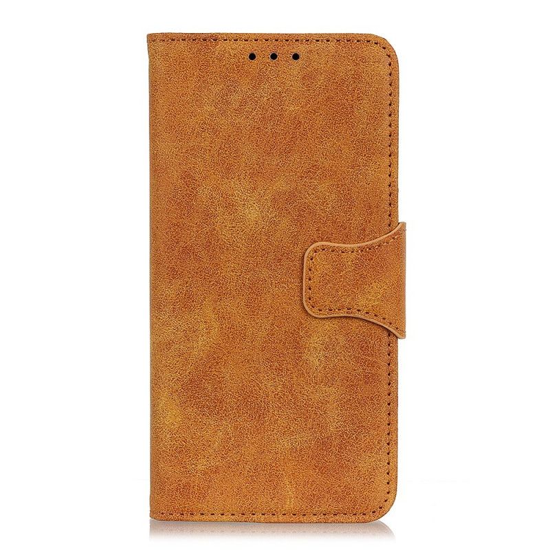 Folio Deksel for OnePlus Nord Svart Vintage Delt Skinn