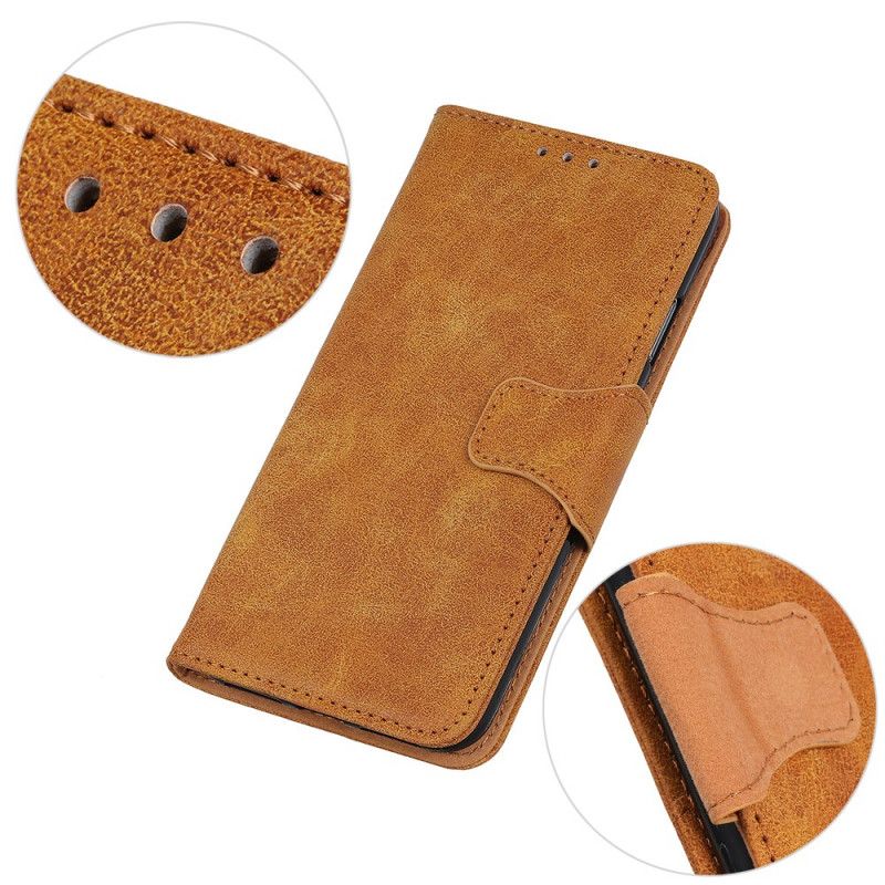 Folio Deksel for OnePlus Nord Svart Vintage Delt Skinn