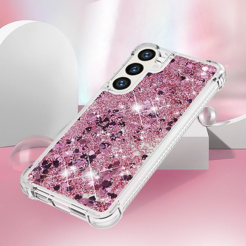 Deksel Samsung Galaxy S24 Plus 5g Kun Glitter Beskyttelse Deksel