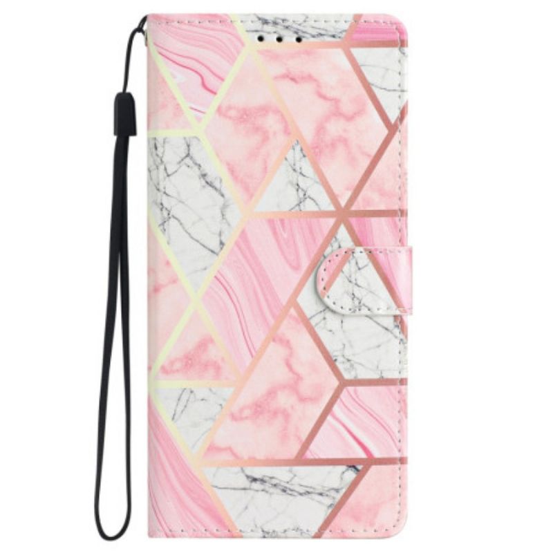 Etui Samsung Galaxy S24 Plus 5g Rosa Marmor