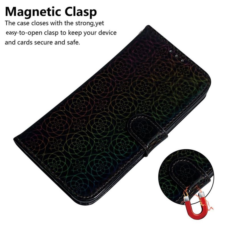 Folio Deksel Samsung Galaxy S24 Plus 5g Strappy Disco