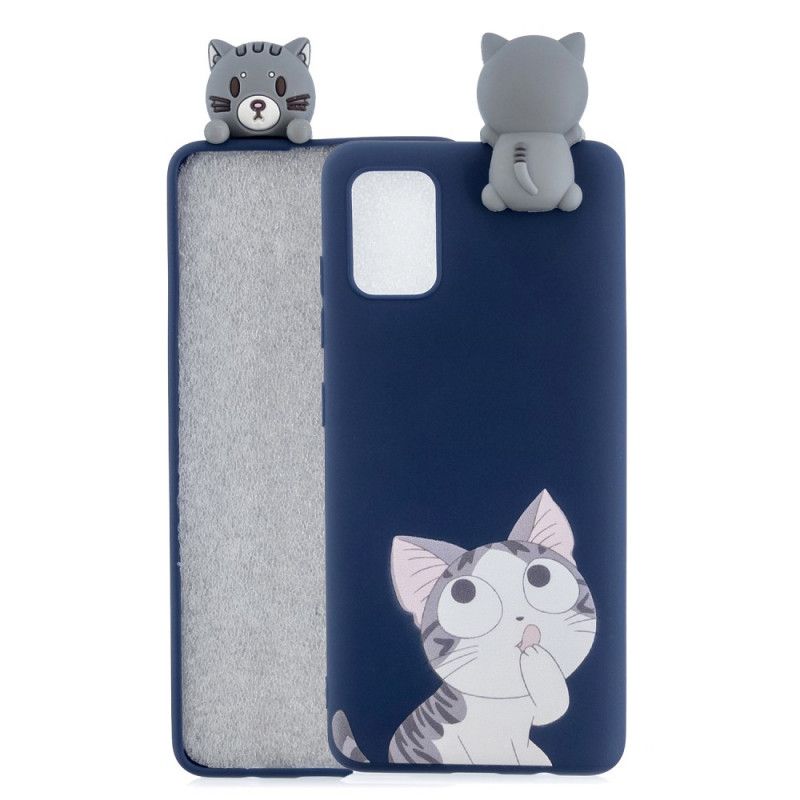 Deksel for Samsung Galaxy S20 Morsom 3D Katt