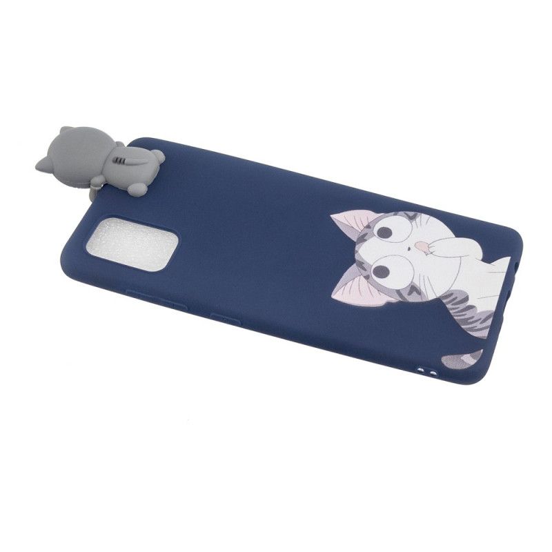 Deksel for Samsung Galaxy S20 Morsom 3D Katt