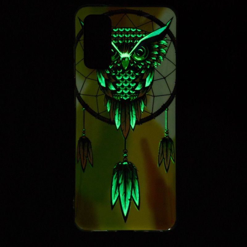 Deksel Samsung Galaxy S20 Drømmefanger Av Fluorescerende Ugle